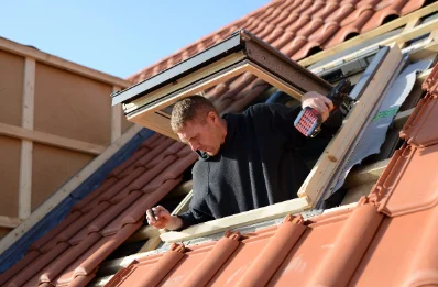 Pose de fenêtres de toit Velux à Auzielle